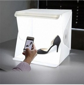 Resim Trendooze X Ürün Triline Stüdyo Sıra Profesyonel Led Işıklı Fotoğraf Cm Çift Çekim Çadırı 20 20 Pk Beyaz 