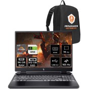 Resim Acer Nitro 16 Amd Ryzen 5 7535HS 96GB 512GB SSD RTX4050/6GB 165HZ 16'' Fhd+ Fdos Taşınabilir Bilgisayar NH.QKBEY.003 & Per4 Çanta NHQKBEYP337 