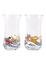 Resim Anason İşleri Şen Kadeh Rakı Bardağı İnce Belli 2'li Set 