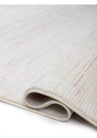 Resim Saraz Halı Vals Krem Salon Halısı Koridor Kesme Yolluk Yumuşak Doku Kaymaz Tozumaz Dokuma Makine Halısı Yolluk 