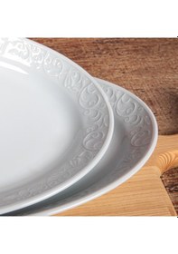 Resim GÜRAL BAHAR DALI 2 ADET 25 cm KAYIK TABAK 