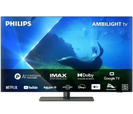 Resim Philips 55OLED808/12 55" 139 Ekran 4K UHD Google 3 Taraflı Ambilight OLED TV 