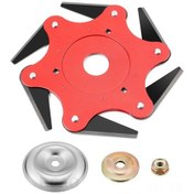 Resim Springsun Dayanıklı Manganez Çelik 6 Blades Çim Biçme Makinesi Uç Parçası - Hızlı Kurulum, Verimli Kesim Ve Çeşitli Çim Tipleri İçin 