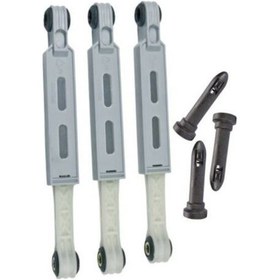 Resim Bosch Uyumlu Çamaşır Makinesi Amortisör Seti 3lü Kare Tip 