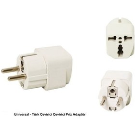 Resim Universal Çevirici Priz Amerikan İngiliz Fiş Dönüştürücü An-9646 
