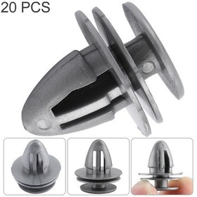 Resim Reedark Honda Accord/civic/cr-v/del Sol İçin Dayanıklı Plastik Kapı Panel Klipsleri, 20 Adet, 91560-sp0-003, Su Geçirmez, Kolaysız Kurulum 