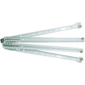 Resim Yeniler Clasik Beyaz Çekmece Ray 500 Mm 