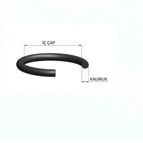 Resim BH Nbr Nitril 70 Shore Oring K0 - 2.4x13.30 