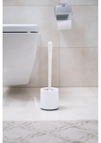 Resim Home Silikon Klozet Wc Tuvalet Fırçası Beyaz Siyah 