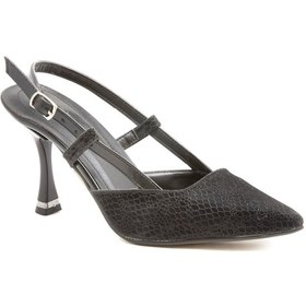 Resim Gedikpaşalı Bty 25k 615 Siyah Bayan Ayakkabı Abiye Siyah 