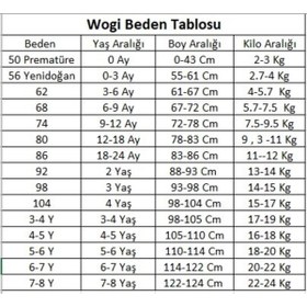 Resim Wogi Baby WG-7452-B Çocuk Rugan , Elyaflı ve Astarlı Mont 