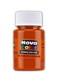 Resim Kumaş Boyası, Canlı Renkler, Solmaz, Tişört, Çanta, Tekstil Boyası-turuncu Renk 30ml-1 Adet Çok Renkli 