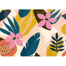 Resim Dekoratif Baskılı Keçe Amerikan Servisi, Supla 2'Li Servis Takım -422 Çok Renkli 