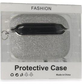 Resim Pileli Store Airpods 3 (3.nesil) Spell Simli Kılıf - Gümüş 