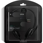 Resim Epos Epos(Sennheiser) Pc 3 3.5mm 2 Jaklı Çift Taraflı Mikrofonlu Kablolu Kulaküstü Kulaklık 