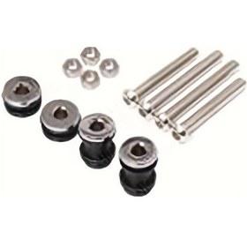 Resim Cloudstore Sporster Xl 883 1200 2004 Sonrası Siyah Ayrılabilir Sissy Bar Arkalık Donanım Kiti 