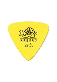 Resim Jim Dunlop 431p.73 Tortex Triangle Yellow 6'lı Paket Pena 0.73 Mm 
