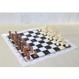 Resim ASGEACR Ahşap Satranç Taşı 8 Cm 