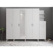 Resim Açelya Portmanto Vestiyer Beyaz M7 270 cm 