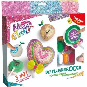 Resim Paulinda Magic Glitter 3n1 Diy Plush Brooch Hobi Set S01095600 