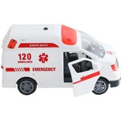 Resim Yy2020-17a Çek Bırak Sesli Ve Işıklı Ambulans Minibüs -kızılkaya Oyuncak 
