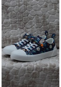 Resim Vicco 346.p24y.141-11 Lee Saks Mavi Keten Sneaker Erkek Çocuk Ayakkabı 001 