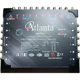 Resim Atlanta 10/12 10x12 Santral Merkezi Sistem Multiswitch ( Sonlu ) + Adaptör 