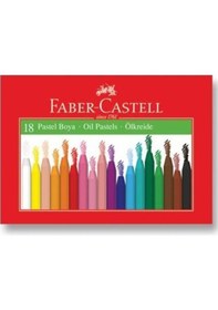 Resim Faber Castell Faber-Castell Pastel Boya, 18 Renk 