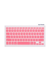 Resim Apple Uyumlu MacBook Klavye Air Pro Koruyucu Us-abd İngilizce Eski Usb'li Model 2008/2017 İle Açık Pembe 