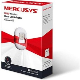 Resim Mercusys MW150US 150 Mbps Kablosuz USB Adaptör 