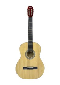 Resim Klasik Gitar Tam Boy 4/4 Naturel sap Ayarlı Üst Kalite 