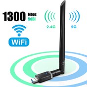 Resim LivX Edup Usb Wifi Pro Sinyal Yakınlaştırıcı – Güçlendirici Adaptör Kart 1300 Mbps Ep-ac1686 