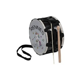 Resim Rennes DVL-33BRW Örf Aletleri Özel Tasarım Çocuk Davulu 30 CM 