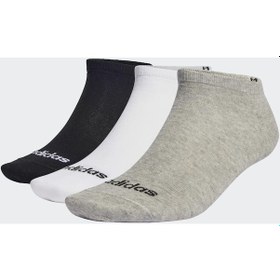 Resim Adidas Thin Linear Low Cut 3p Çorap 001 
