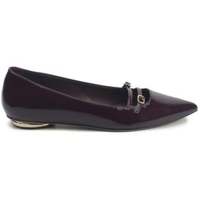 Resim Nine West Leanna 5pr Bordo Kadın Babet 000000000102012353 Bordo 