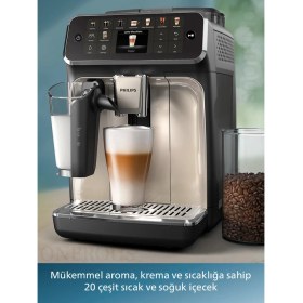 Resim Philips PHP Lezzetli, sıcak ve soğuk 20 farklı kahvenin tadını almanın en kolay yolu Tam Oto. Espresso Mak 