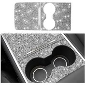 Resim Tesla Model 3 İçin Araç Merkezi Kontrol Paneli Elmas Etiket, Sol Ve Sağ Sürücü Evrensel 