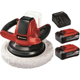 Resim Einhell CE-CB 18/254 Li Araç Polisaj + 2 x 5.2 Ah Plus Starter Kit 