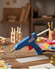 Resim Ev Ve El İşi Çalışmaları İçin 20w Silikon Tabancası 7.5 Mm Uyumlu 5 Adet Hediye Silikon 