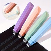 Resim 4'lü Paket Çift Taraflı Yapışkan Nokta Dağıtıcılar - PET Plastik, Pastel Renkler (Pembe, Mor, Nane Yeşili, Mavi), Kalıcı Tutunan Noktalar Scrapbooking, Kart Yapımı, Ofis ve Sanat Projeleri için, El İşi Malzemeleri | Canlı El Aletleri | Şeffaf Tasarım 