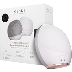 Resim Geske Titreşimli Vücut Fırçası Ve Yoğun Eksfoliyatör Beyaz | Sonic Body Brush & Intensive Exfoliator 