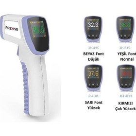 Resim Prexiso PIT20 Infrared Alından Temassız Termometre Ateş Ölçer 