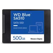 Resim WD 500GB 2.5 7mm SATA 560-510MB\u002Fs Blue SA510 WDS500G3B0A 