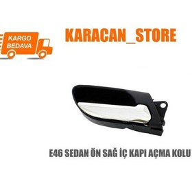 Resim Bmw E46 Sedan Ön Iç Kapı Açma Kolu Sağ 