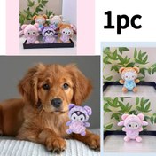 Resim 1 adet Sanrio Kedi Peluş Oyuncak, Kuromi, Cinnamoroll, My Melody, Hello Kitty Anahtarlık, Bebek Kostüm Duvakı, Açık Bej - Dostlar için Mükemmel Hediye, Noel, Sevgililer Günü 