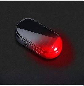 Resim Cloudstore 1 Adet Kırmızı Led Araç Solar Çalıntı Önleyici Işık Gece Park Sensörlü Dekoratif 