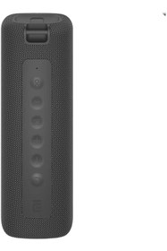 Resim Xiaomi Mi Taşınabilir Bluetooth Hoparlör, 13 saat çalma süresi, entegre mikrofon, su geçirmez, Siyah 