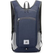 Resim Vanaheımr 628 Katlanabilir Açık Seyahat Sırt Çantası Oxford Kumaş Tırmanma Yürüyüş Sırt Çantası-Koyu Mavi (Yurt Dışından) 