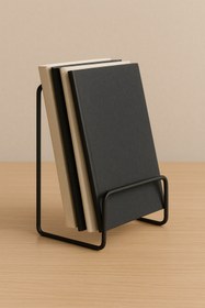 Resim df doffo.com.tr creative furniture designs Siyah Metal Plaklık, Dergilik, Kitaplık, Plak Organizer 