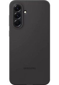 Resim Samsung Uyumlu Galaxy A56 Silikon Kılıf - Siyah Siyah 